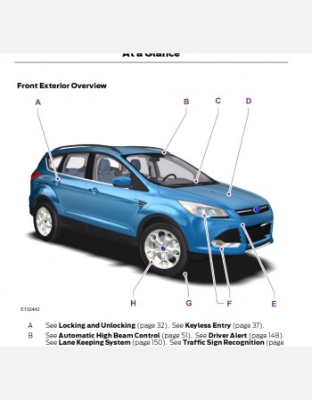 ford kuga 2013 owners manual